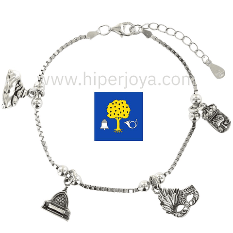 Pulsera de Navalmoral plata
