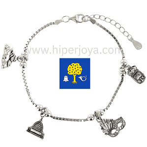Pulsera de Navalmoral plata