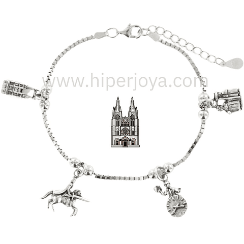 Pulsera de Burgos plata 