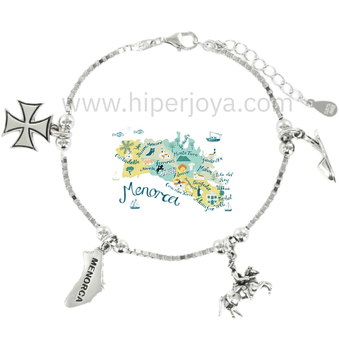 Pulsera de Menorca plata