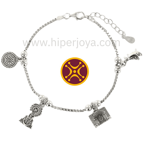 Pulsera de Cantabria plata 