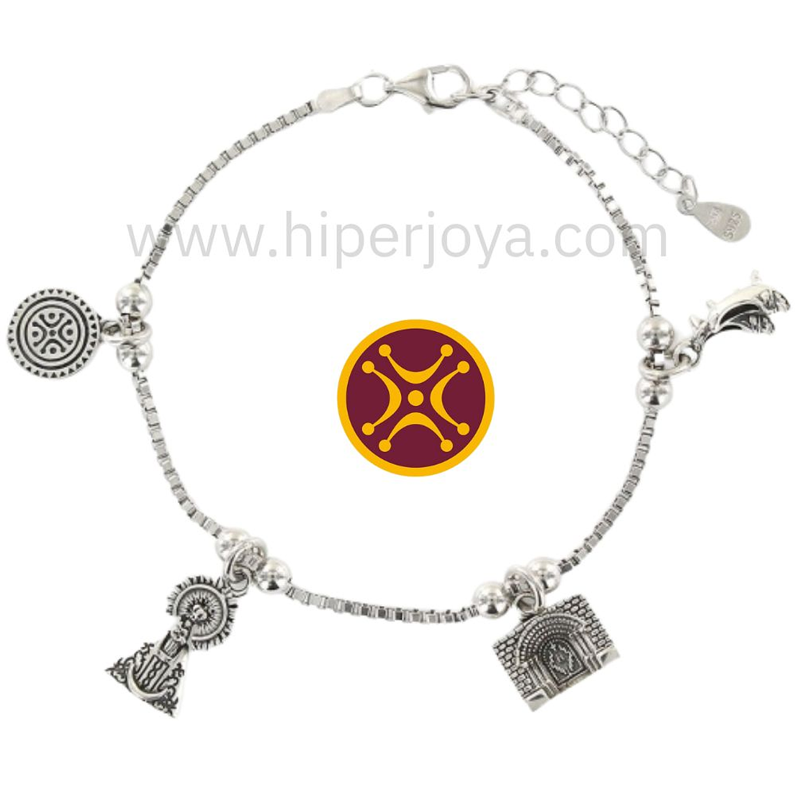 Pulsera de Cantabria plata  1