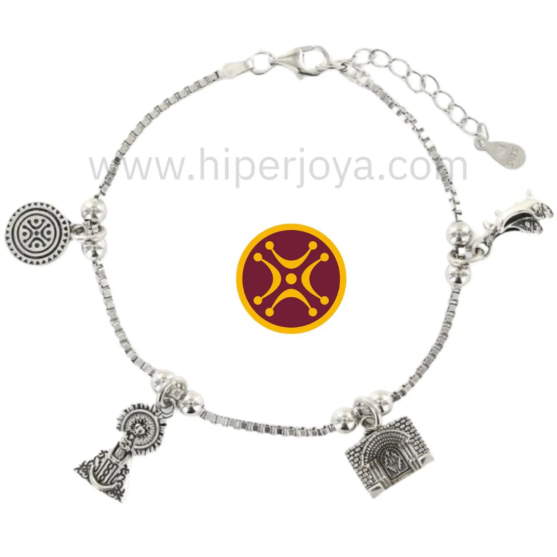 Pulsera de Cantabria plata  1