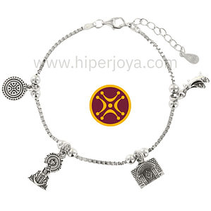 Pulsera de Cantabria plata 