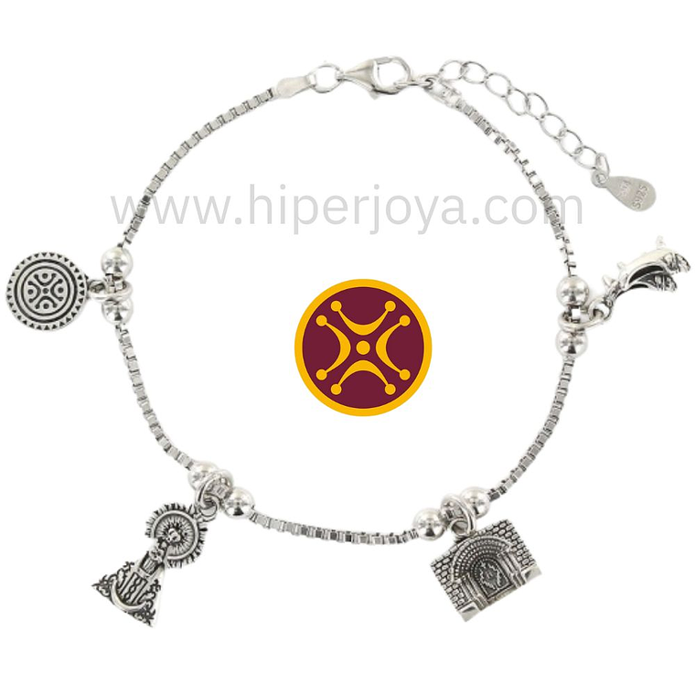 Pulsera de Cantabria plata  1