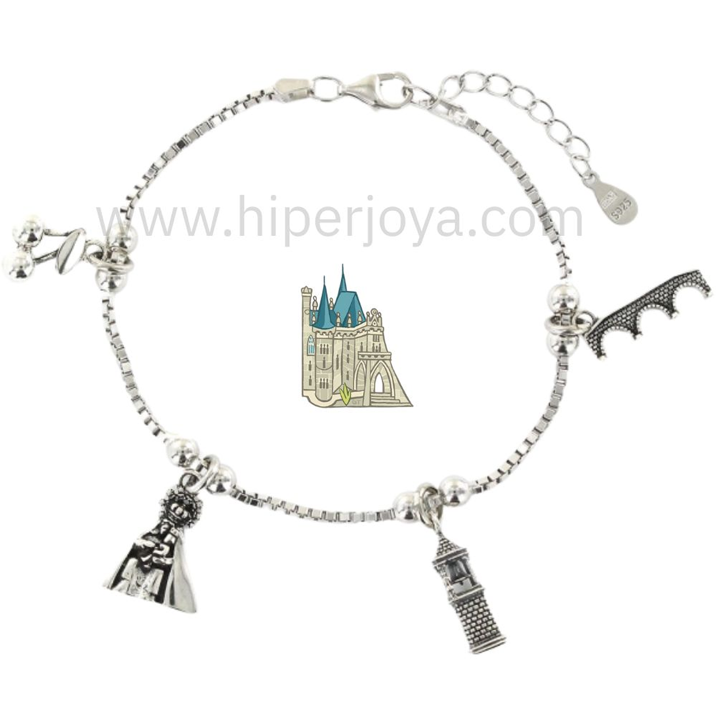 Pulsera de Plasencia plata 1