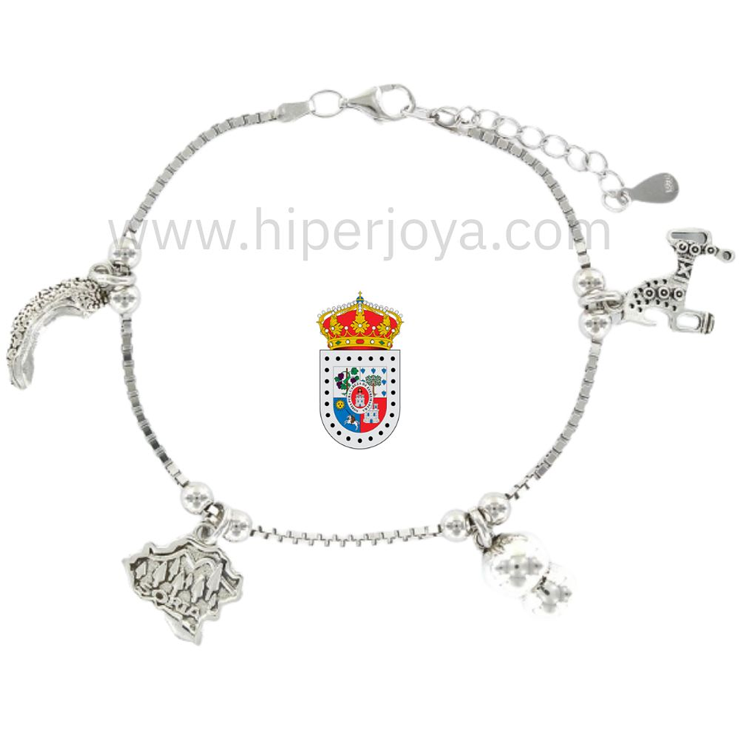 Pulsera Provincia de Soria plata  1