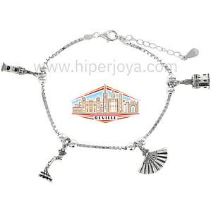 Pulsera de Sevilla plata