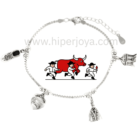 Pulsera de Pamplona plata