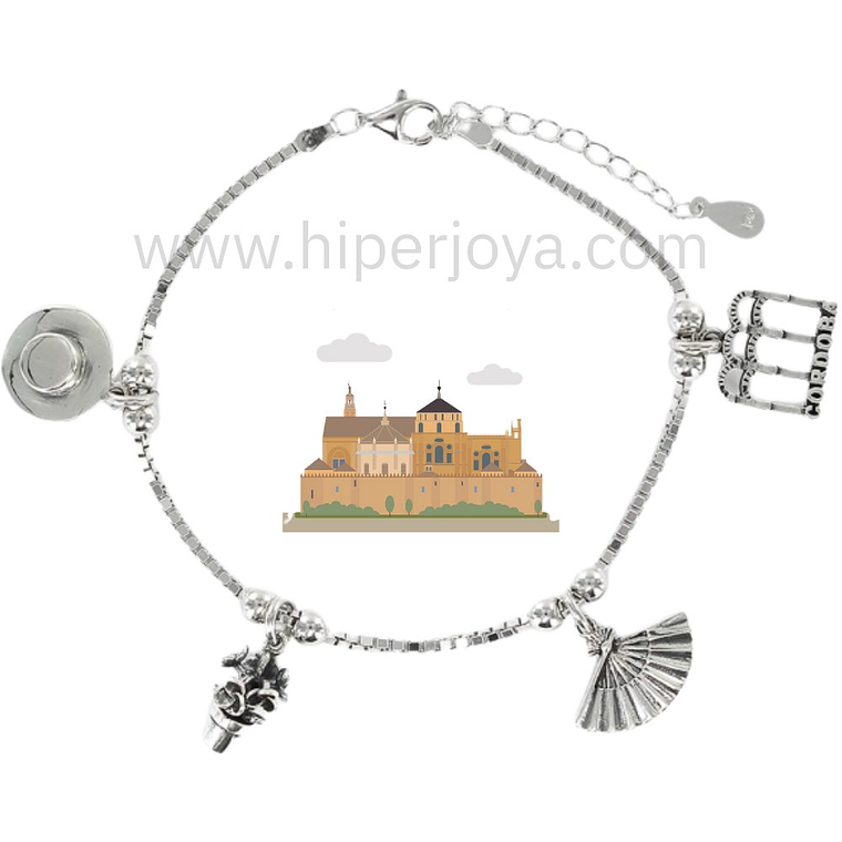Pulsera de Córdoba plata 1