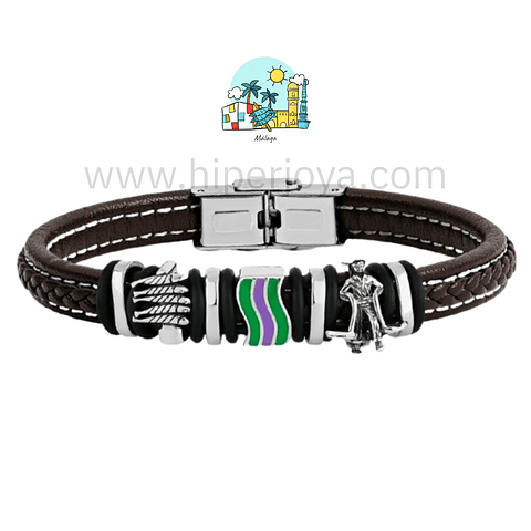 Pulsera de Málaga hombre 