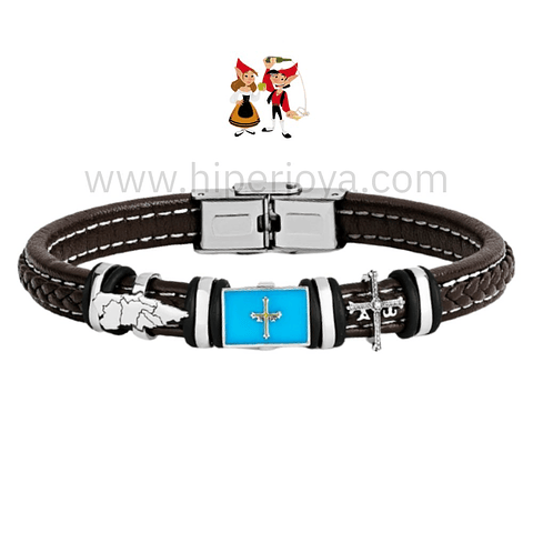 Pulsera de Asturias hombre 