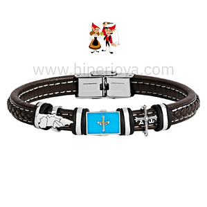 Pulsera de Asturias hombre 