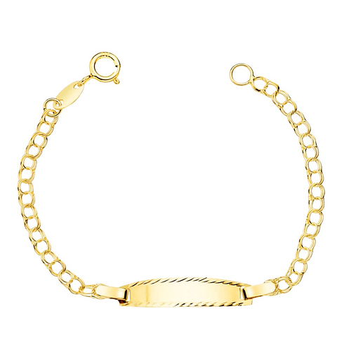 Esclava hungarina de bebé Oro 18k