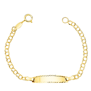 Esclava hungarina de bebé Oro 18k