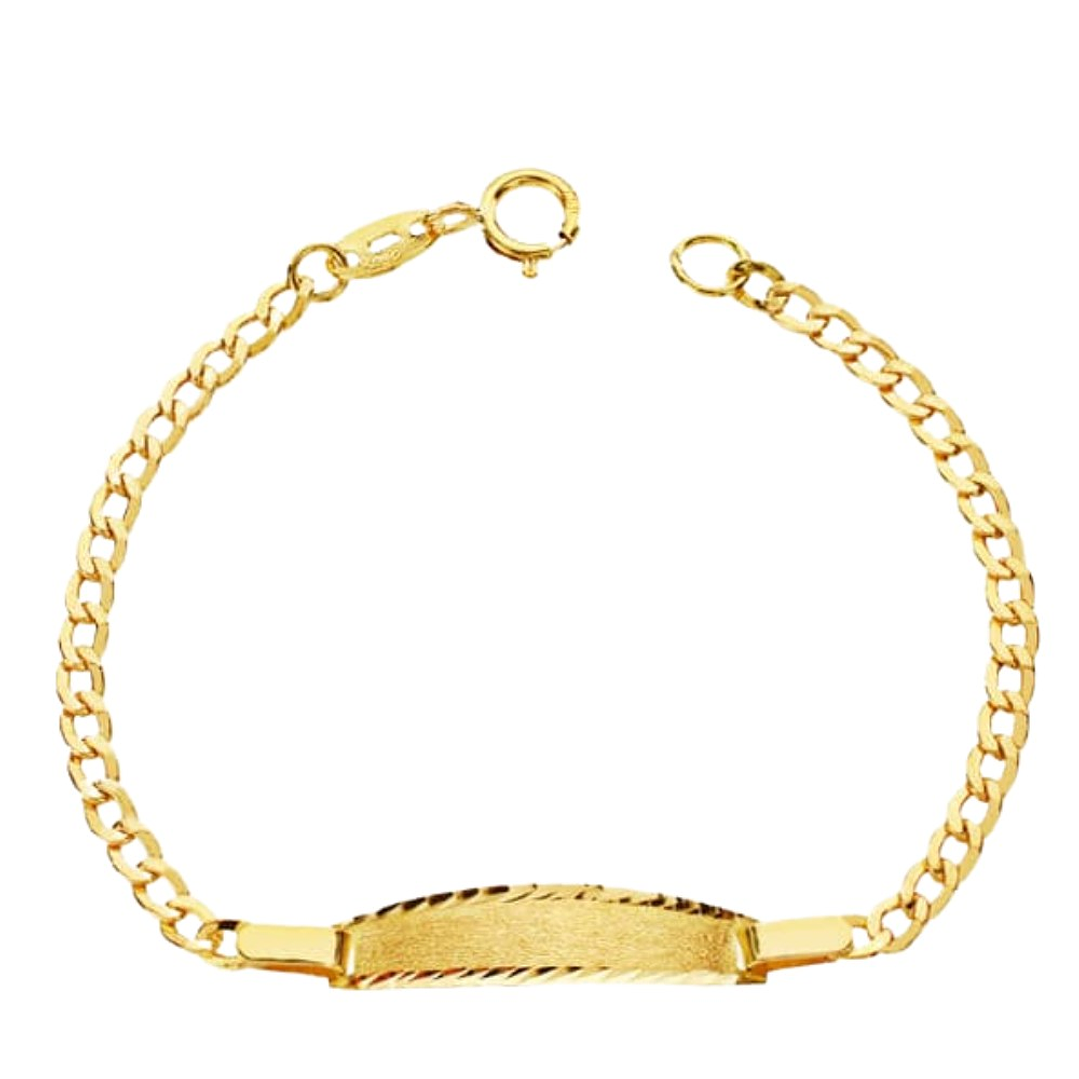 Esclava barbada Oro 18k   1