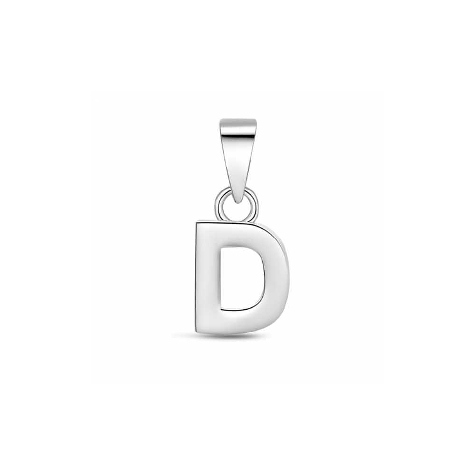 Colgante inicial D plata 1