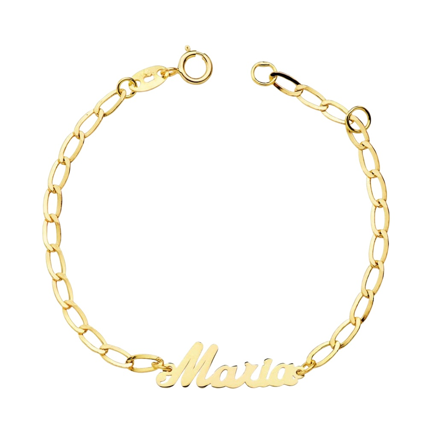 Esclava bilbao con nombre Oro 18k  1