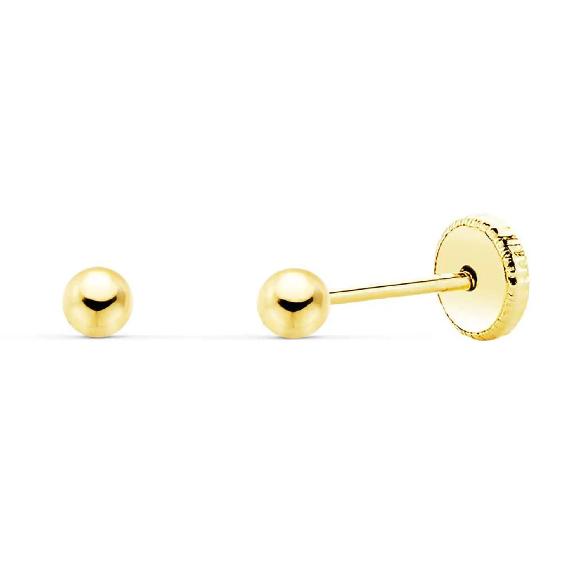 Pendientes pequeños Oro 18k 2