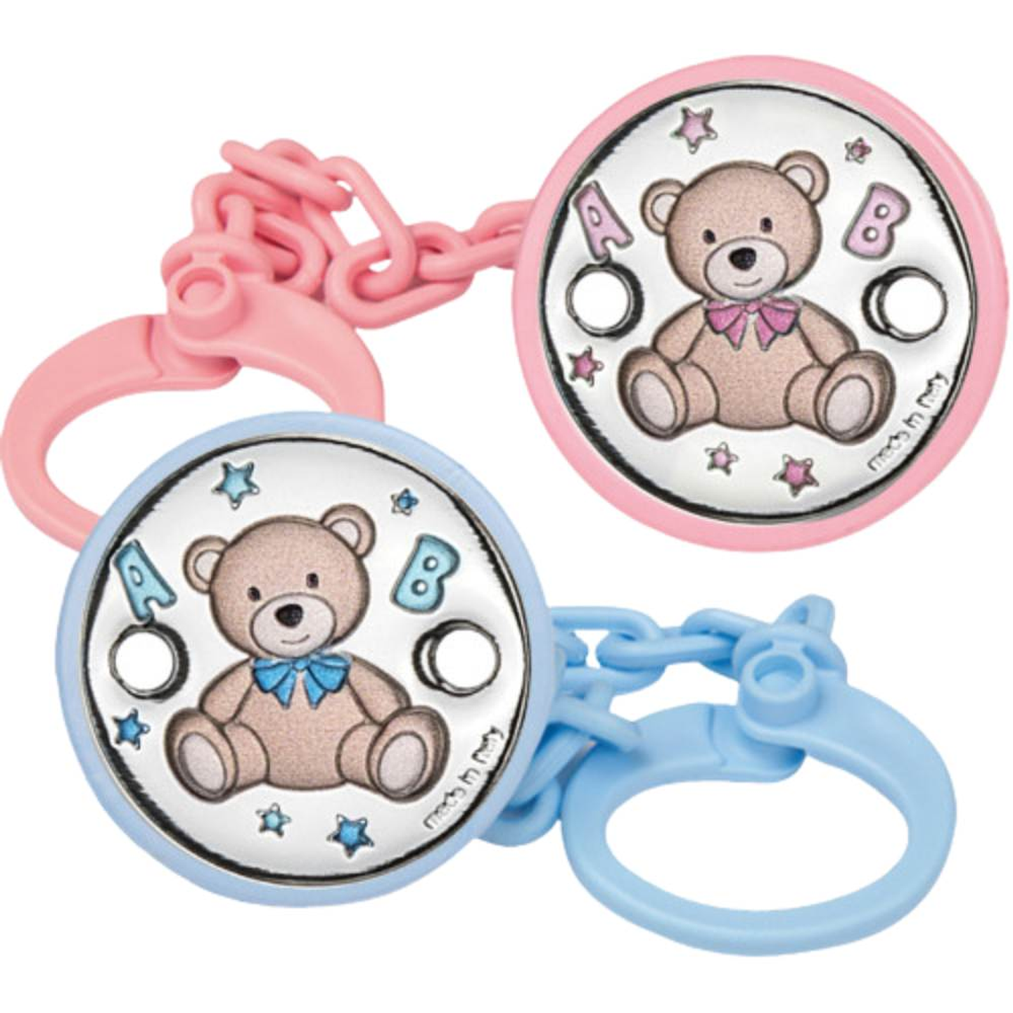 Chupete de bebé oso y letras  2