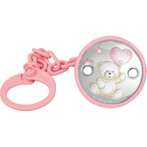 Chupete de bebé osito con globo 