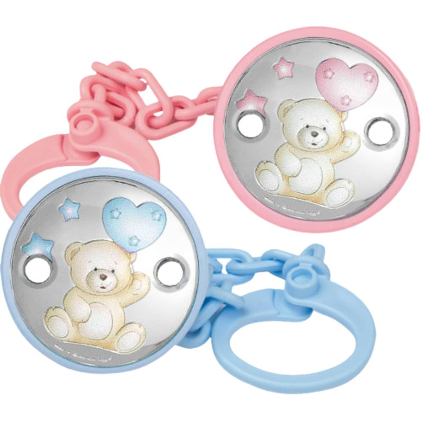 Chupete de bebé osito con globo  2