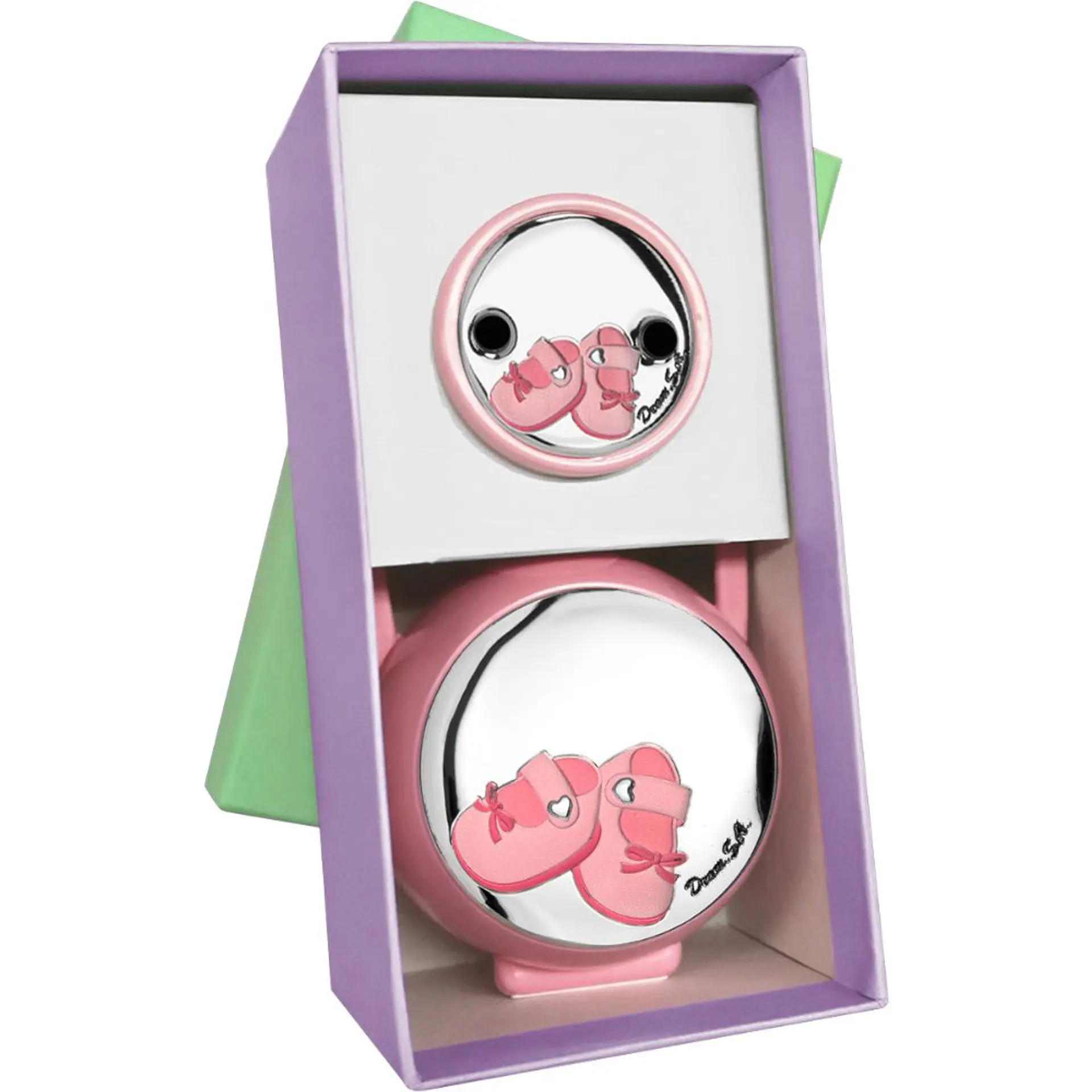 Portachupete conjunto bebé zapatito  1