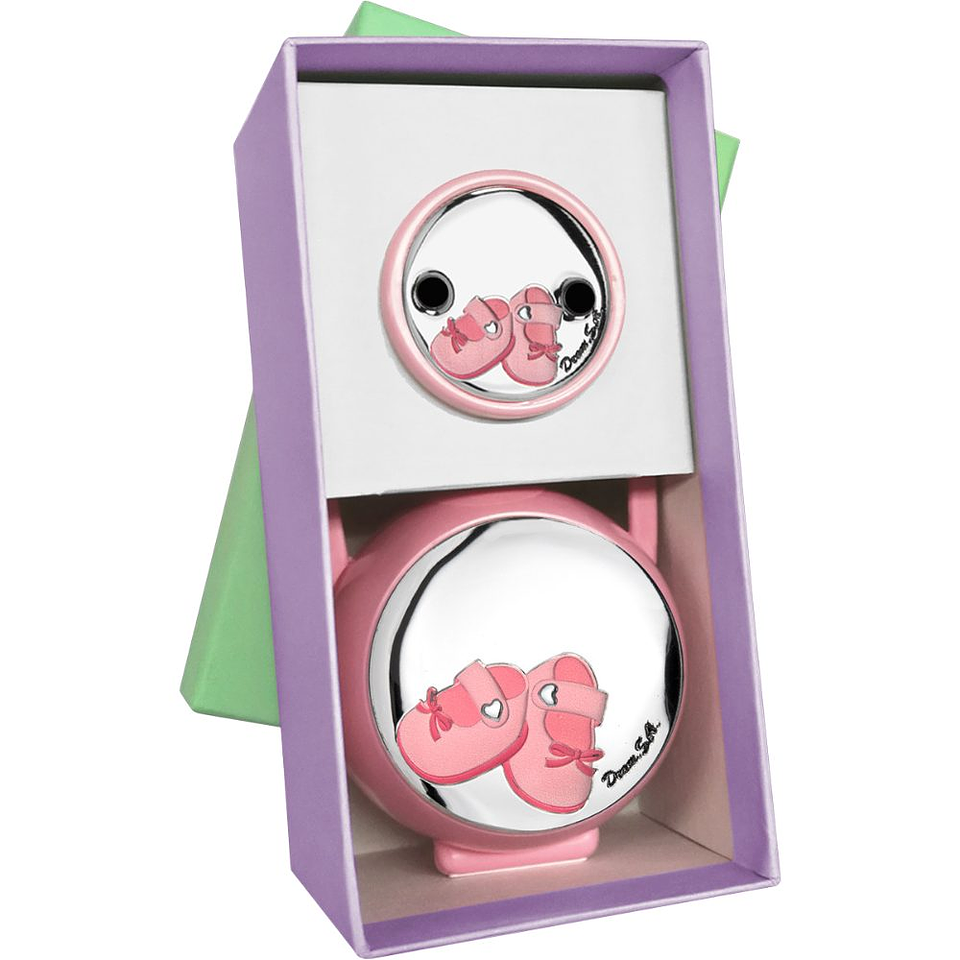 Portachupete conjunto bebé zapatito  1