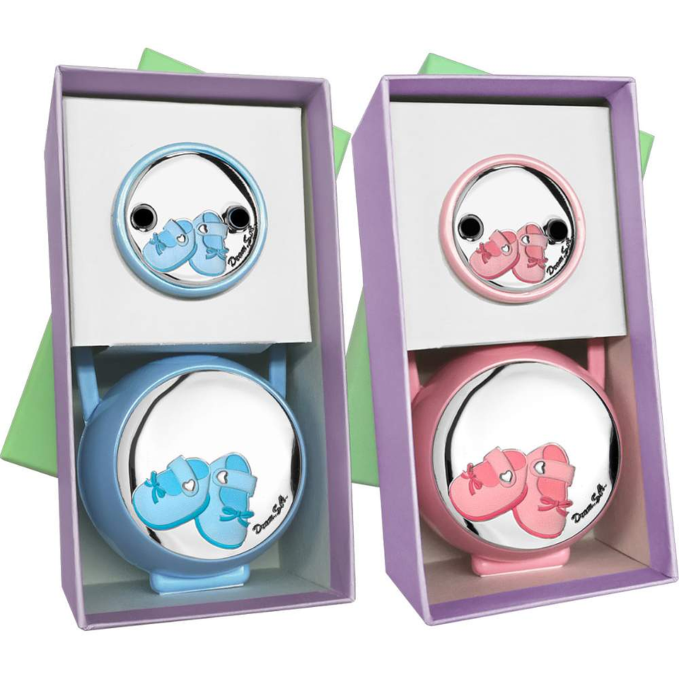 Portachupete conjunto bebé zapatito  2