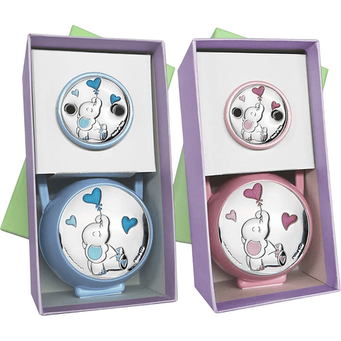 Portachupete conjunto bebé elefante 