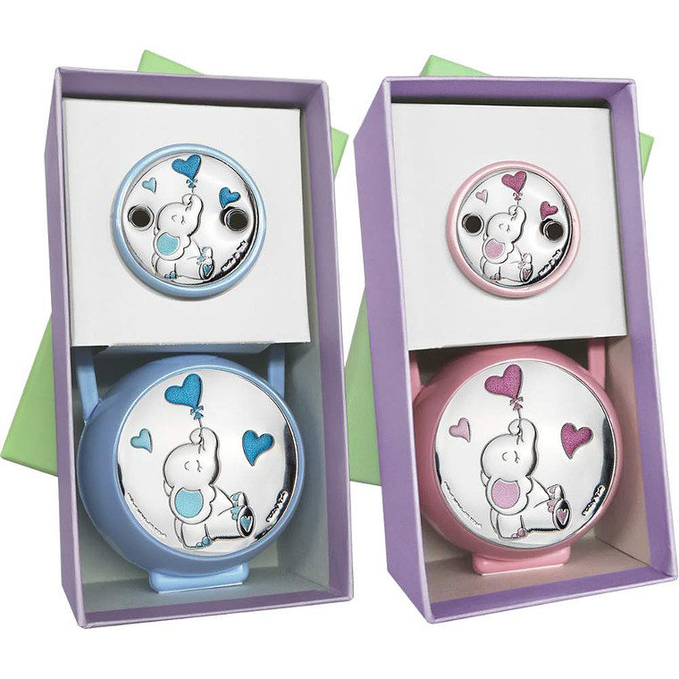 Portachupete conjunto bebé elefante  2