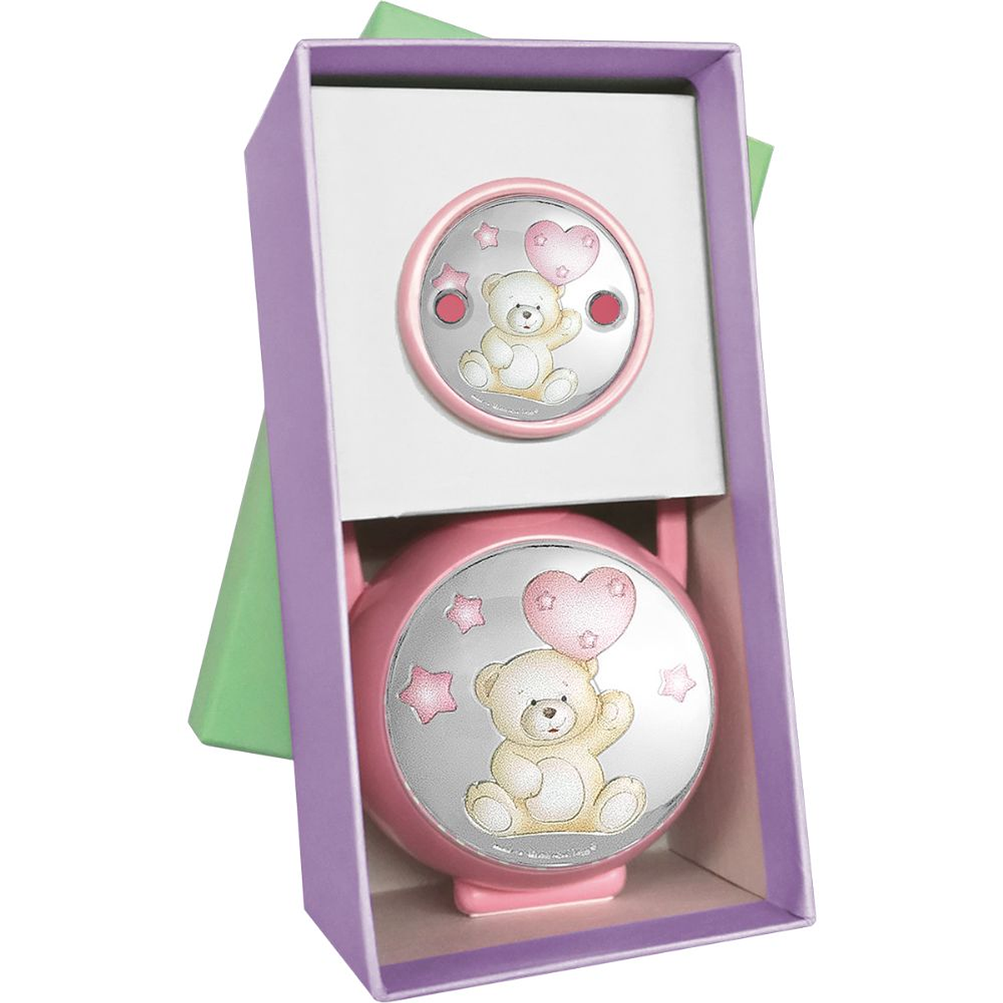 Portachupete conjunto bebé oso 1