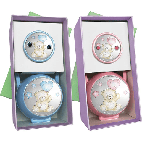 Portachupete conjunto bebé oso