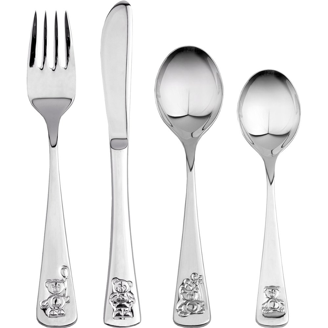 Cubiertos infantiles osito 2