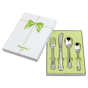 Cubiertos infantiles osito