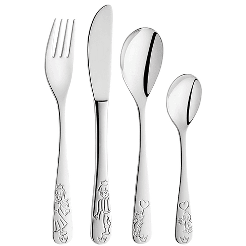 Cubiertos infantiles princess 