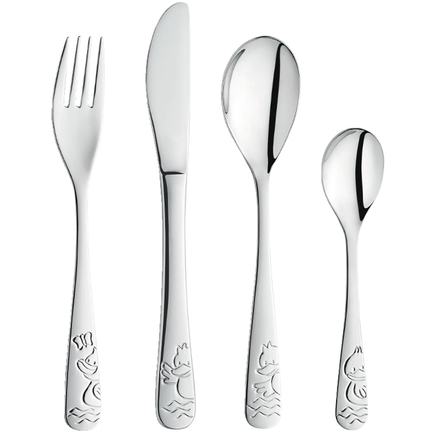 Cubiertos infantiles pollo  2