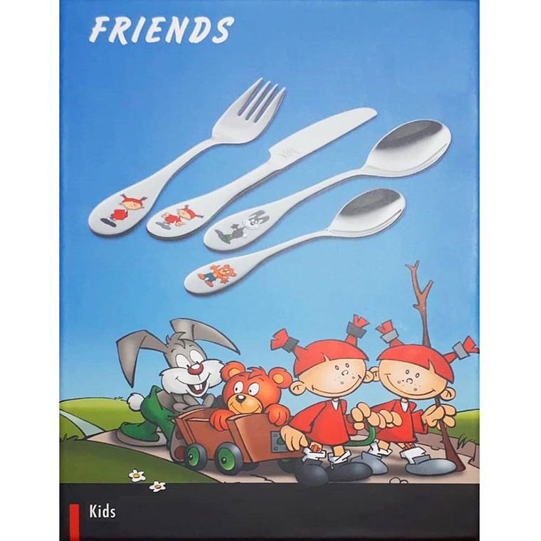 Cubiertos infantiles friends  2