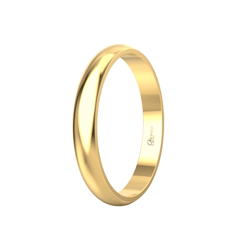 Alianza de Oro 3 mm