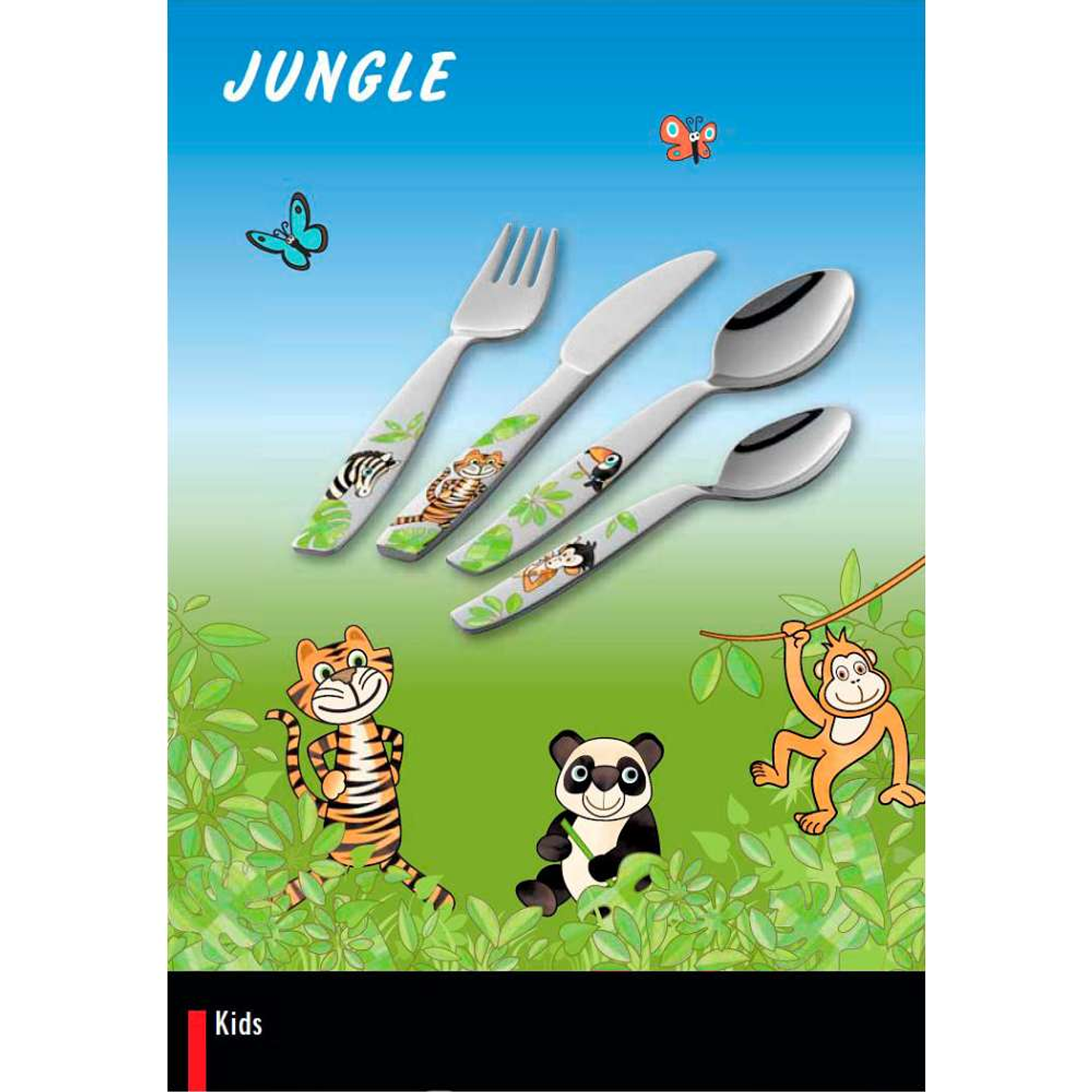 Cubiertos infantiles animales  2