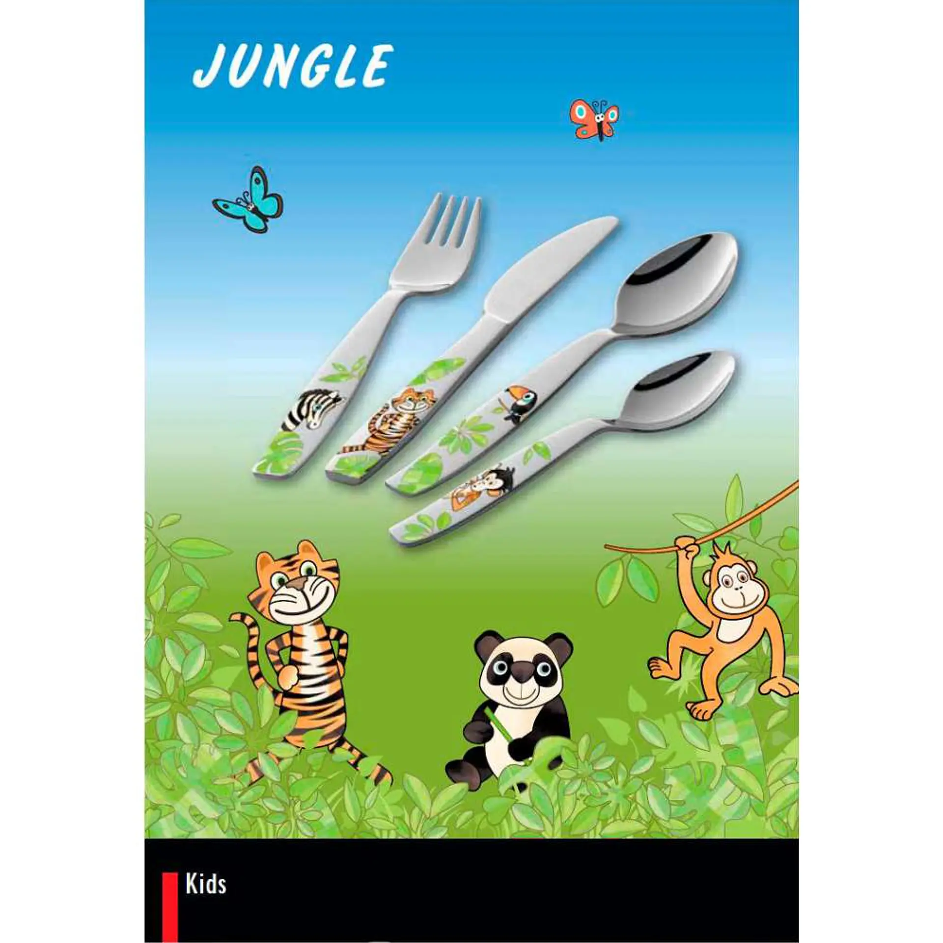 Cubiertos infantiles animales  2
