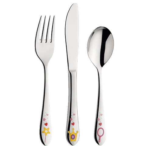 Cubiertos infantiles princess