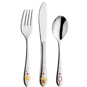 Cubiertos infantiles princess