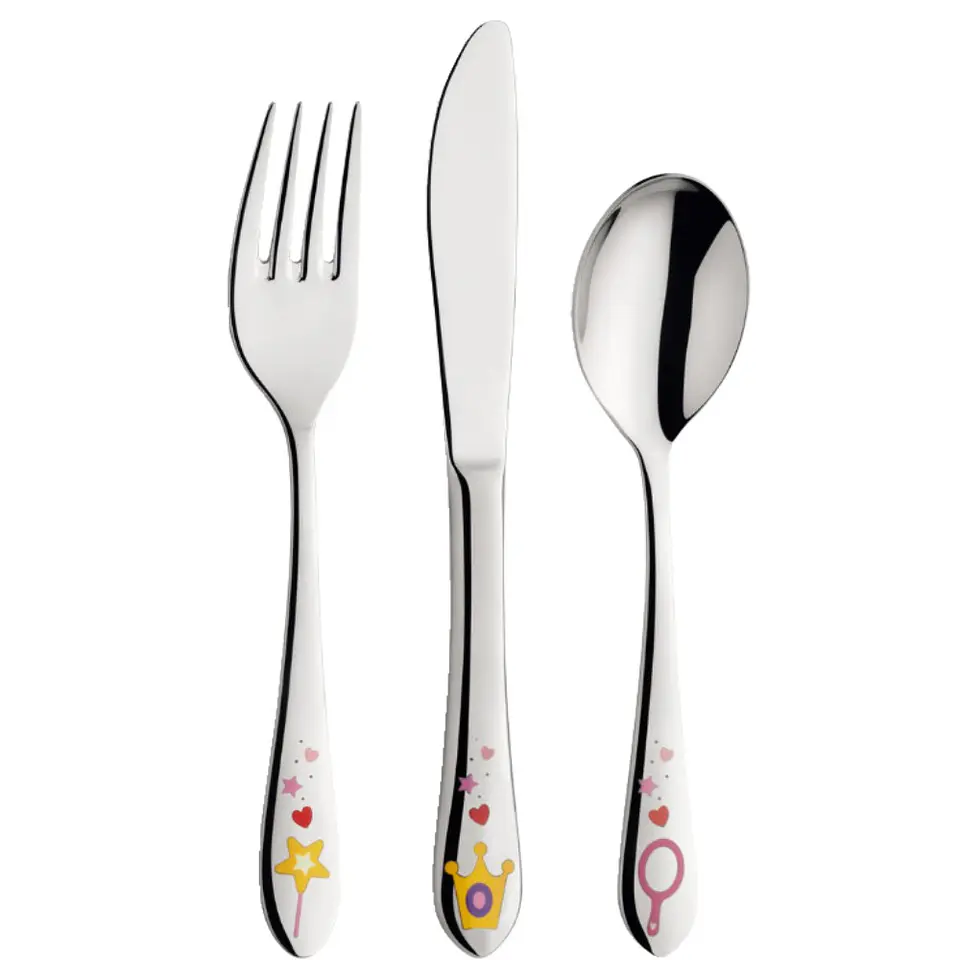Cubiertos infantiles princess 2
