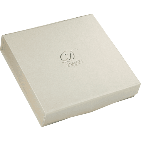 Concha de bautismo plateada metal 