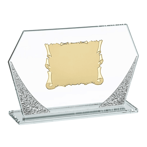 Placa de cristal para personalizar