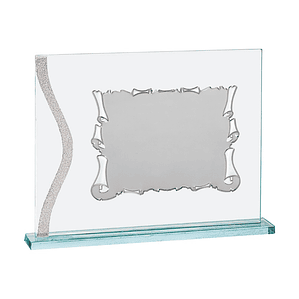 Placa de cristal decorativa 