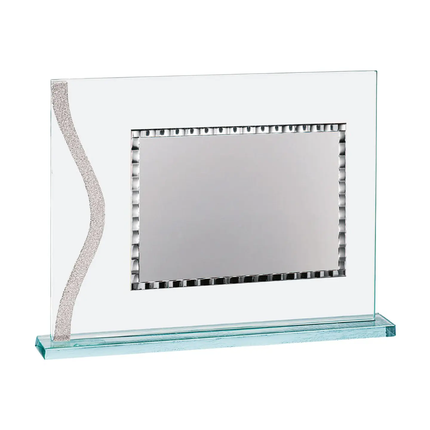 Placa para decorar de cristal 1