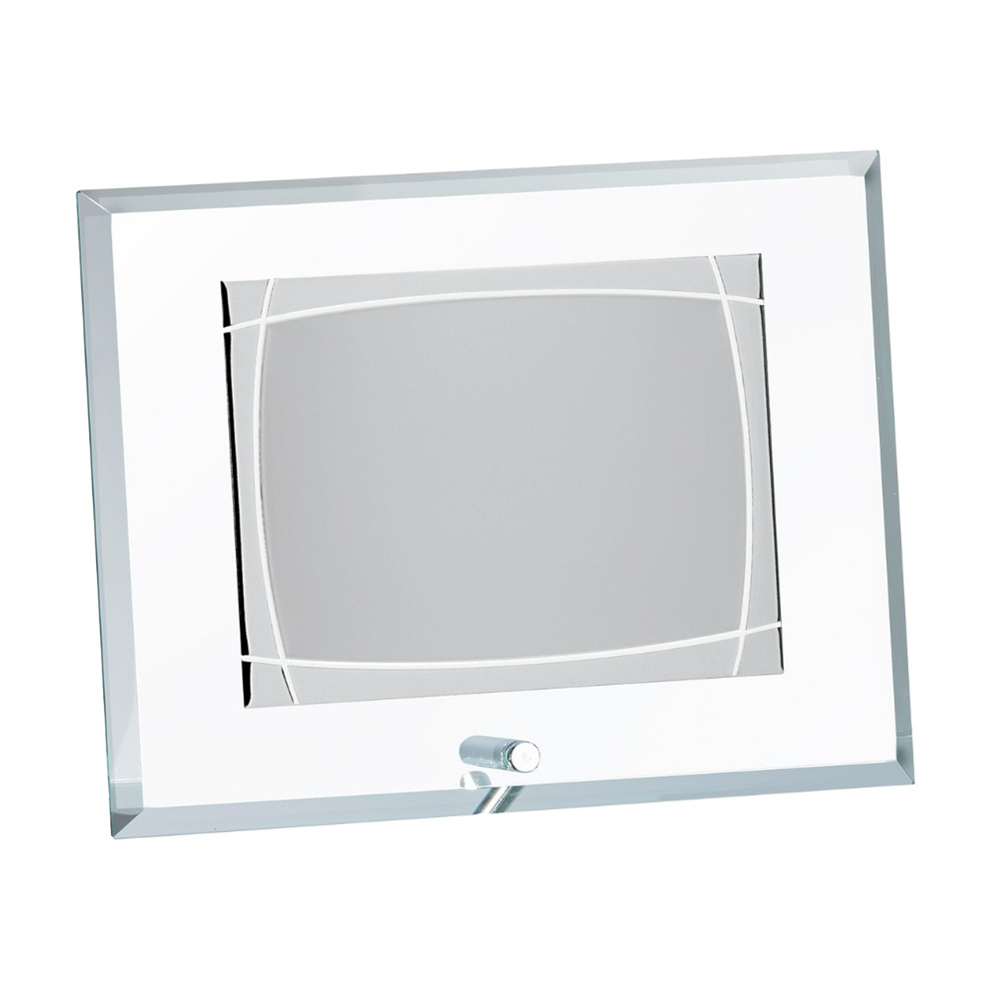 Placa de cristal para homenajes  1