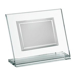 Placa para recuerdos de cristal 